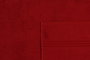 Mijölnir Toalla de Baño Roja 100% Algodón 70 x 140 cm Suave y Absorbente